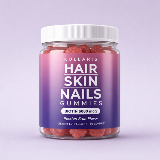 Kollaris Hair, Skin & Nails Gummies jar